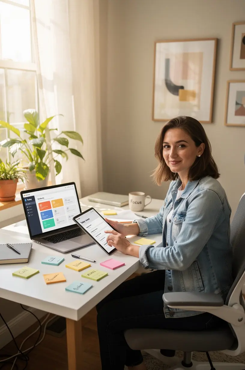 Digital calendar interface enhancing time management efficiency.