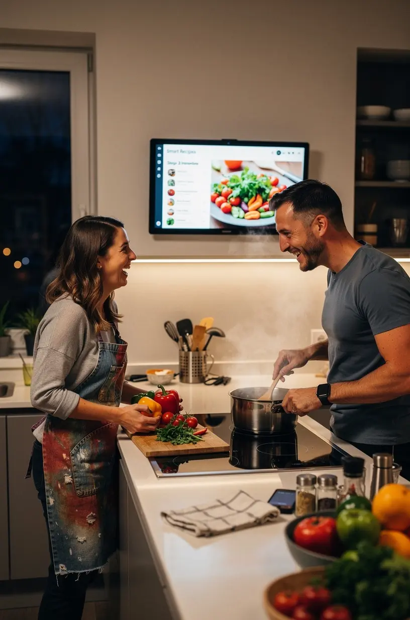 Person using remote work tools on laptop